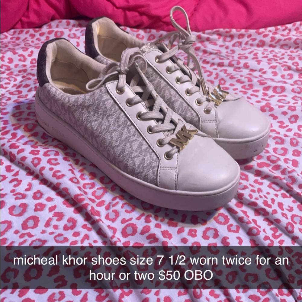 michael khors tennis shoes
